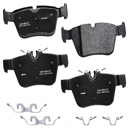 Stop By Bendix Stop Sbm1872 Stop Semi-Metallic Brake Pad SBM1872